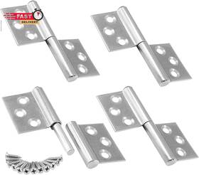 Bonsicoky 313048594562 4pcs 3 Inch Lift Off Hinges 304 Stainless Steel Detachable D