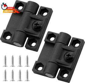 E6-10-301-20 Bonsicoky Jr221102021 2 Pcs Adjustable Torque Position Control Hinges Door Hinge Black G