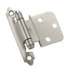 Bpr3428g10 Amerock Face Mount Hinge With Inset Satin 026634226142