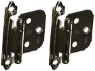 Bpr342926 Amerock Face Mount Hinge With Variable Overlay Polished 026634226173
