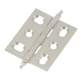 Branded 313025281249 2 Inch X 1-5/8 Satin Nickel Furniture Barrel Hinge