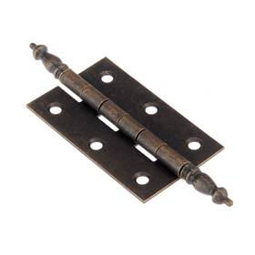 Amz-47-smy-2 Branded 4pcs Large Bronze Folding Butt Hinges 4-3/4x1-3/4in For Furniture Screws New Us