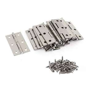 Branded01 416134049435 20 Pcs Stainless Steel Folding Hinges 3 Inch Door And Window Assigned New