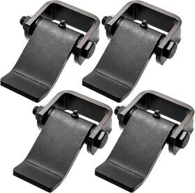 Branded01 744110509939 4 Pack Weld On Dump Trailer Hinges For Door Steel Truck Gate Hinge Heavy Duty