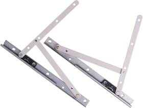 Bueyfolt 445053339388 1 Pair Casement Window Hinge 10 Inch Stainless Steel Finish Adjustable/2 Pack S