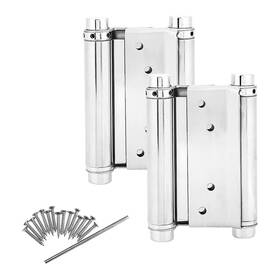 Buhyuhb 791378662128 2pack 6 Inch Double Action Spring Door Hinge For Saloon Cafe Pub Swinging Doors