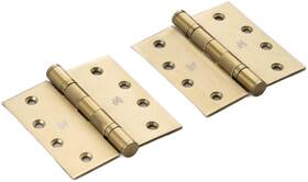 Nhg-051856 Buster Punch Pair Of 2 - 4 Inch X Ball Bearing Brass