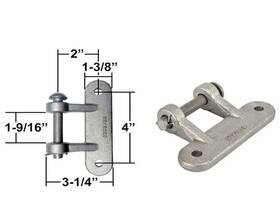 B2426eb Buyers Products #3vty1 Pack 4 Forged Hinge And B2429x Strap Set