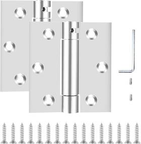 Bysol 445010895803 Self Closing Door Hinge 3 Inches Auto Spring With Adjustable Tens