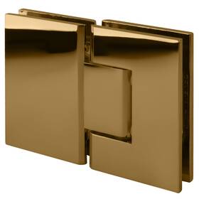 Jrg180gp C.r. Laurence Crl Junior Geneva 180 Series Gold Plated 180176 Glass-to-glass Hinge