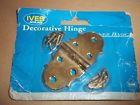 C9070f3 Schlage Ives Decorative Hinge Designer Basic Br Pl 044074429664