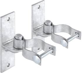 Cabasaa 785571741964 Wall Mount Gate Hinge Pipe 2 Pack Chain Link Fence Hinges Fenc