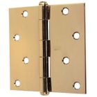 Cd749-4 Stanley Solid Brass Square Corner Plain Bearing Mortise Hinge