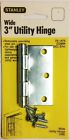 Cd804 Stanley Square Corner Utility Hinges Lot Total With Screws