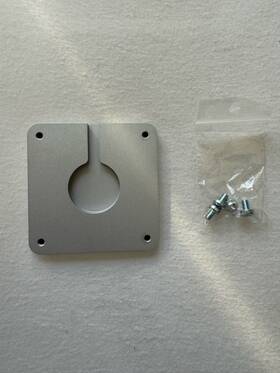 Cgen044 Cel Pronestor Glass Wall Fixation Plate Gwfp-alu 3-0316