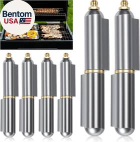 5347ujpd4677 Check Description 6 Pack 4 Inch Heavy Duty Weld On Bullet Hinges Carbon Steel Barrel With Deta
