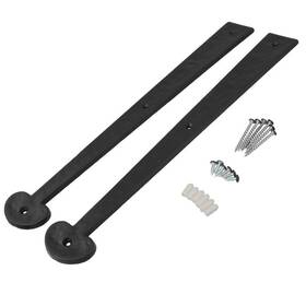 4123175 Clopay 18 Inch Hx3.5 Wx1 D Decorative Colonial Strap Hinges For Overhead Garage Doors