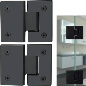 Qy192 Cokritsm Glass Shower Door Hinges 180 Degrees Replacement Parts With
