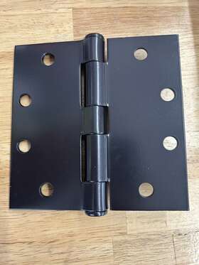 4444orbsn14 Colester Direct Door Hinge 4 Inch With 1/4 Corner Radius Multi Pack Orb/satin Nickel/black