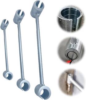 151320 Coloday 2025 New Hinges Gap Adjusting Wrench Spanner Key For Round Bolt Standard Gauge
