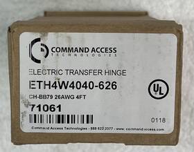 Eth4w4040-626 Command Access 71061 Electric Transfer Hinge 4x4 626 Ch-bb79 26awg 4ft