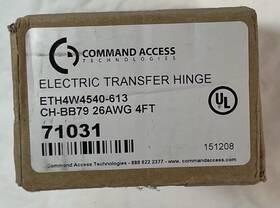 Eth4w454-613 Command Access 71031 Electric Transfer Hinge 4.5x4 613 Ch-bb79 26awg 4ft 4-wire