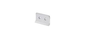 Pphwp1ch Cr Laurence Crl Polished Chrome Drip Plate Only For Prima Hinges