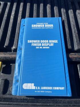 Sdfd04 Cr Laurence Crl Shower Door Hinge Finish Display Multi