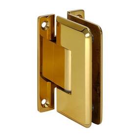 C0l337br Crl Brass Cologne 337 Adjustable Wall Mount Fthft Back Plate Glass Door Hinge