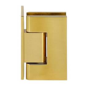 Gen044br Crl Polished Brass Geneva 044 Series Wall Mount Offset Back Plate Hinge