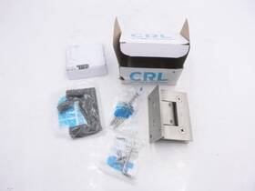 Gen337bn Crl Brushed Nickel Geneva 337 Series Adjustable Wall Mount Hinge