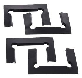 Gengk1 Crl Black Replacement Gasket Pack With Fin For Geneva Hinges