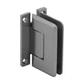 P1n337pn Crl Brushed Nickel Pinnacle 337 Adjustable Wall Mount Fthft Back Plate Glass Hinge
