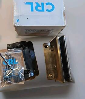 V1e074bn Crl Brushed Nickel Vienna 074 Series Wall Mount Short Back Plate Hinge