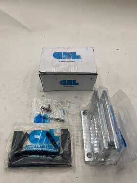 Vct037ch Crl Qty 1 Chrome Wall Mount Full Back Plate Hinge Fast Shipping
