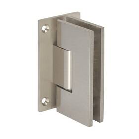 Vie537bn Crl Brushed Nickel Vienna 5 Degree Pre-set Wall Mount Full Back Plate Hinge