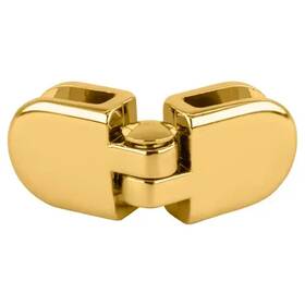 Zlc12br Crl Brass Z-line Mini Hinge For 1/8 Inch To 3/16 Glass