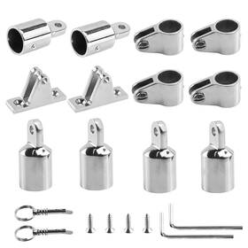 Ymx5-1-so-dh005 Cwaverow Bimini Top Hardware 316 Stainless Steel Boat Fittings Fits 7/8 Inch And 1 Od Tub