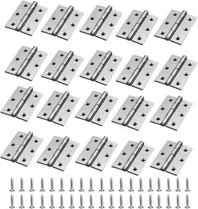X01082 Dachangshund 20 Pack Hinges 2 Inch Folding Door Window With 120 Screws Stainless Steel Polished