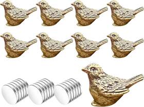 Daderxy 716404250964 9 Pcs Sparrow Magnetic Door Hinge Toppers Heads Decorative Topper For Doo