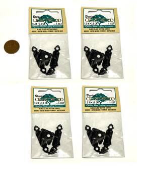 Darice 799196751161 4 Pack 1.5in/3.8cm Antique Bronze Jewelry/trinket Box Latch Hinges A1