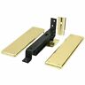 Dash95u3 Deltana Spring Hinge Bright Brass 760923227600