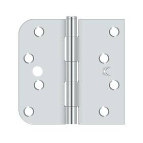 S44058tt26-lh Deltana 760923485604 Left Hand 4 Inch X 5/8 Square Hinge Bright Chrome Finish