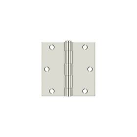 S35u14-r Deltana 760923486113 3-1/2 Inch X Square Hinge Bright Nickel Finish