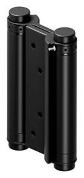 Dashs5u19 Deltana Dashs5 5 Inch X 6 Spring Square Corner Double Action Door - Black