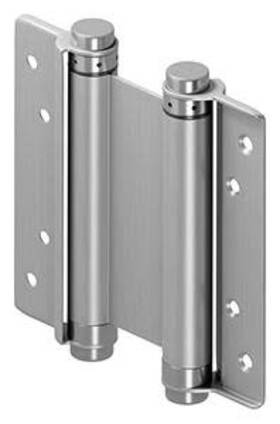 Dashs6u32d Deltana Dashs6 6 Inch X 6-1/8 Spring Square Corner Double Action - Stainless Steel