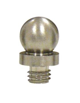 Dsbt15 Deltana Dsbt Decorative Solid Brass Ball Tip Finial - Nickel