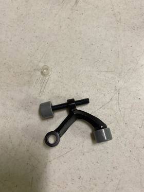 Hp70u10b Deltana Hinge Mounted Solid Brass Pin Stop