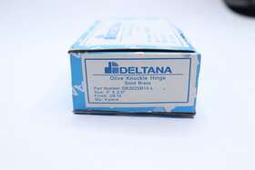 Ok3025b14-l Deltana Olive Knuckle Hinge 4 Pieces Set Solid Brass 3 Inch X 2-1/2