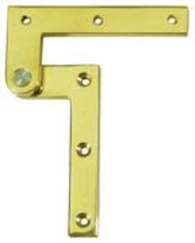 Ph35 Deltana 3-7/8 Inch X 5/8 1/4 Solid Brass Pivot Hinge Set